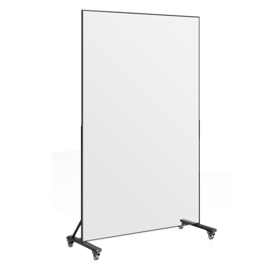 Fitcleer 71x39 Inch Rolling Glassless Mirror