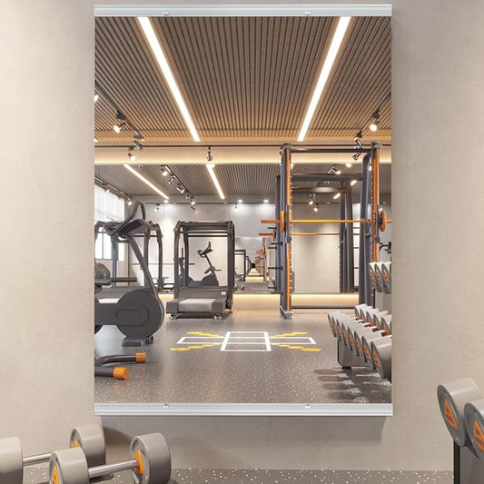 Fitcleer 71×27 Inch Seamless Wall Glassless Mirror